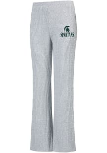 Concepts Sport Michigan State Spartans Womens Juniper Grey Sweatpants