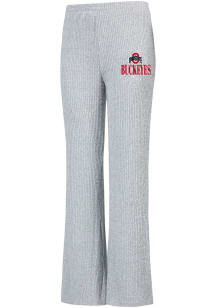 Concepts Sport Ohio State Buckeyes Womens Juniper Grey Sweatpants