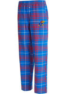 Concepts Sport Kansas Jayhawks Womens Blue Vector Loungewear Sleep Pants
