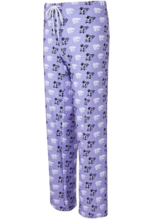 Concepts Sport K-State Wildcats Womens Purple Record Loungewear Sleep Pants