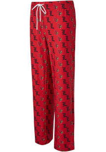 Concepts Sport Louisville Cardinals Womens Red Record Loungewear Sleep Pants