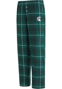 Concepts Sport Michigan State Spartans Womens Green Vector Loungewear Sleep Pants