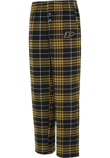 Concepts Sport Purdue Boilermakers Womens Black Vector Loungewear Sleep Pants
