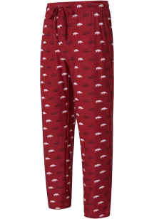 Concepts Sport Arkansas Razorbacks Mens Cardinal Record Sleep Pants