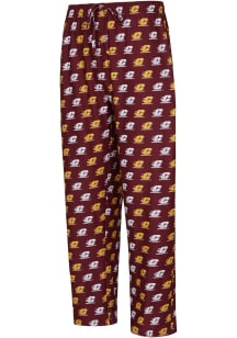 Concepts Sport Central Michigan Chippewas Mens Maroon Record Sleep Pants