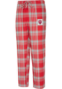 Concepts Sport Indiana Hoosiers Mens Cardinal Region Plaid Sleep Pants