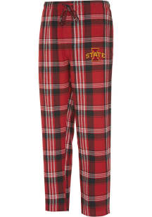 Concepts Sport Iowa State Cyclones Mens Maroon Region Plaid Sleep Pants