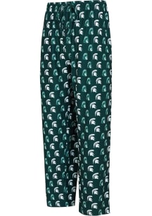 Concepts Sport Michigan State Spartans Mens Green Record Sleep Pants