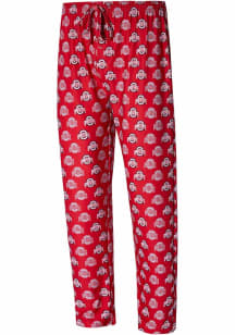 Concepts Sport Ohio State Buckeyes Mens Red Record Sleep Pants
