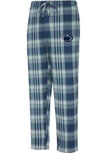 Concepts Sport Penn State Nittany Lions Mens Navy Blue Region Plaid Sleep Pants