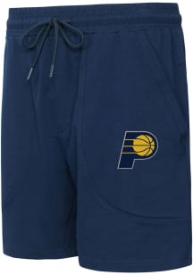 Concepts Sport Indiana Pacers Mens Navy Blue Elevation Shorts