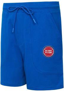 Concepts Sport Detroit Pistons Mens Blue Elevation Shorts