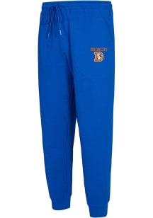 Concepts Sport Denver Broncos Mens Blue Retro Elevation Fashion Sweatpants