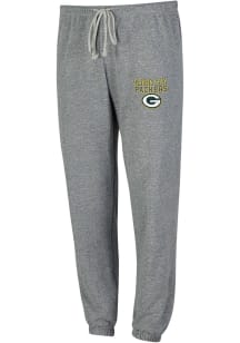 Concepts Sport Green Bay Packers Womens Mainstream Grey Sweatpants