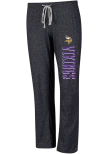 Concepts Sport Minnesota Vikings Womens Charcoal Quest Loungewear Sleep Pants