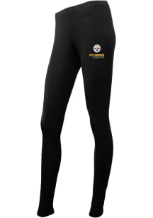 Concepts Sport Pittsburgh Steelers Womens Black Fraction Pants