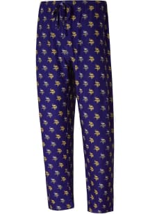 Concepts Sport Minnesota Vikings Mens Purple Record Sleep Pants