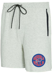Concepts Sport Buffalo Bills Mens Grey Banded Shorts