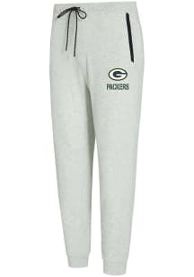 Concepts Sport Green Bay Packers Mens Grey Banded Fashion Sweatpants