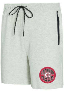 Concepts Sport Cincinnati Reds Mens Grey Banded Shorts