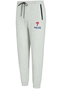 Concepts Sport Philadelphia Phillies Mens Grey Banded Fashion Sweatpants