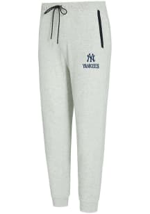 Concepts Sport New York Yankees Mens Grey Banded Fashion Sweatpants