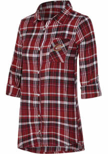 Concepts Sport Cleveland Cavaliers Womens Maroon Laney Loungewear Sleep Shirt