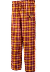 Concepts Sport Cleveland Cavaliers Mens Burgundy Ledger Sleep Pants