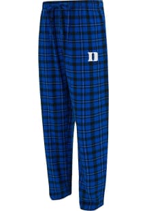 Concepts Sport Duke Blue Devils Mens Blue Plaid Hawthorn Sleep Pants