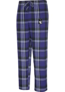 Concepts Sport Northwestern Wildcats Mens Purple Region Plaid Sleep Pants
