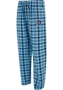 Concepts Sport Sporting Kansas City Mens Light Blue Hawthorn Sleep Pants