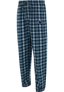 Concepts Sport Penn State Nittany Lions Mens Navy Blue Plaid Hawthorn Sleep Pants