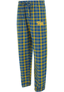 Concepts Sport Pitt Panthers Mens Blue Plaid Hawthorn Sleep Pants