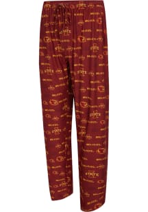 Concepts Sport Iowa State Cyclones Mens Cardinal Mosaic Sleep Pants