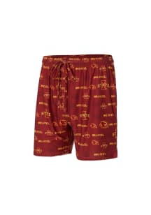 Concepts Sport Iowa State Cyclones Mens Cardinal Mosaic Shorts