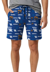 Concepts Sport Kentucky Wildcats Mens Blue Mosaic Shorts