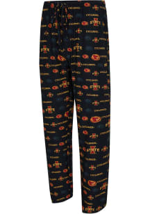 Concepts Sport Iowa State Cyclones Mens Red All Over Print Sleep Pants