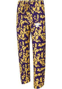 Concepts Sport K-State Wildcats Mens Purple Striped Multi-Color Sleep Pants