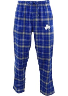 Concepts Sport Indiana State Sycamores Mens Blue Ultimate Plaid Flannel Sleep Pants