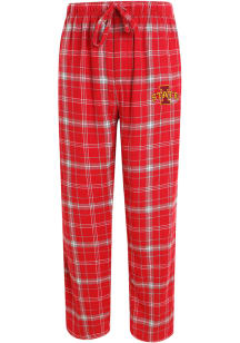Concepts Sport Iowa State Cyclones Mens Cardinal Ultimate Plaid Flannel Sleep Pants