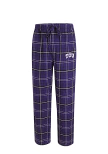 Concepts Sport TCU Horned Frogs Mens Purple Ultimate Sleep Pants