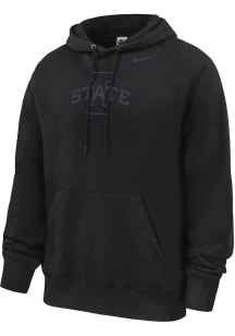Nike Iowa State Cyclones Mens Black Primary Logo Long Sleeve Hoodie