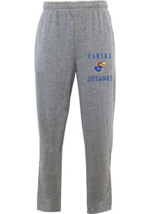 Concepts Sport Kansas Jayhawks Mens Grey Mainstream Sweatpants