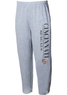 Concepts Sport Cincinnati Bengals Mens Grey Mainstream Fashion Sweatpants