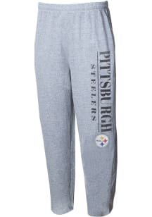 Concepts Sport Pittsburgh Steelers Mens Grey Mainstream Fashion Sweatpants
