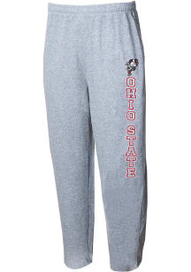 Concepts Sport Ohio State Buckeyes Mens Grey Mainstream Fashion Sweatpants