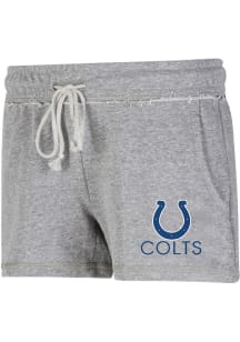 Concepts Sport Indianapolis Colts Womens Grey Mainstream Shorts