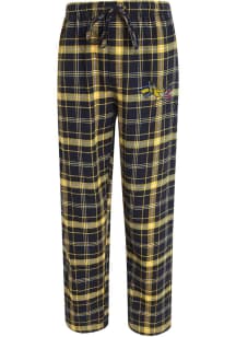 Concepts Sport Drexel Dragons Mens Navy Blue Plaid Flannel Flannel Sleep Pants