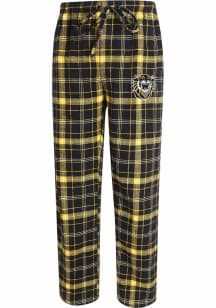 Concepts Sport Fort Hays State Tigers Mens Black Plaid Flannel Flannel Sleep Pants