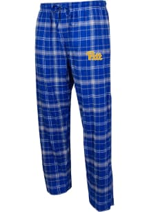 Concepts Sport Pitt Panthers Mens Blue Plaid Flannel Flannel Sleep Pants